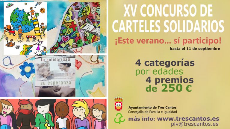 XV Concurso de Carteles Solidarios en Tres Cantos