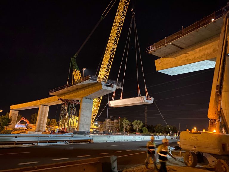 Repercusión de las obras del puente de la M-40 sobre la M-607: el Gobierno local pide explicaciones