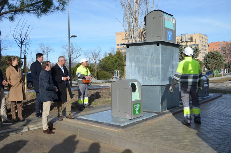 soterramiento de contenedores