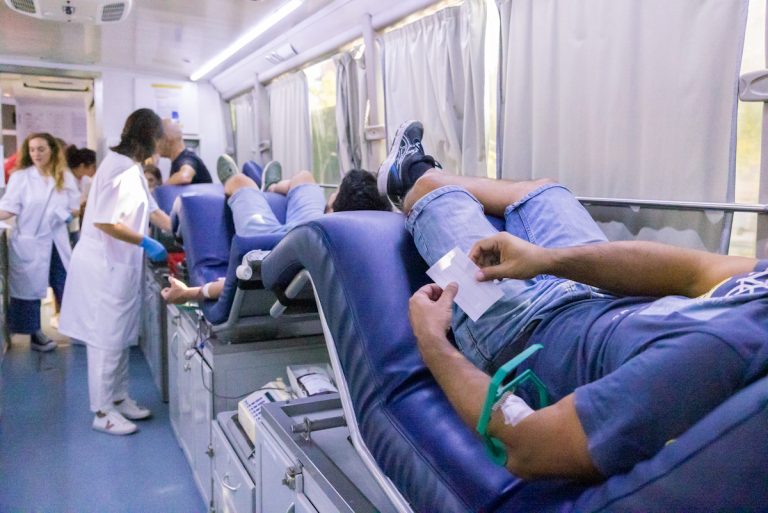 campaña de donación de sangre