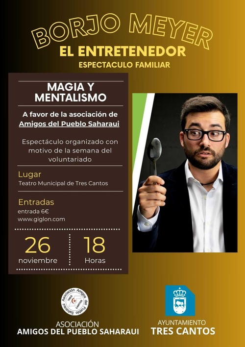 cartel "El entretenedor"
