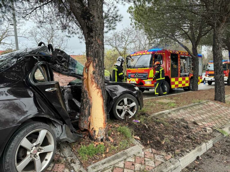 accidente en Tres Cantos