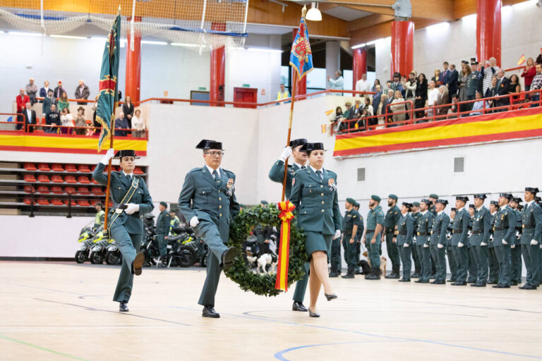 El Polideportivo de la Luz acoge las celebraciones de la Fiesta Nacional