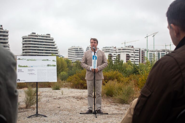 campo de fútbol en Tres Cantos