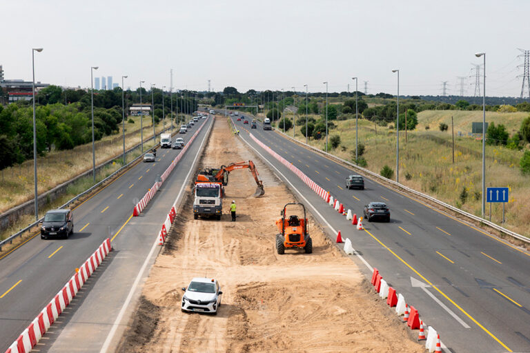 M-607 Obras