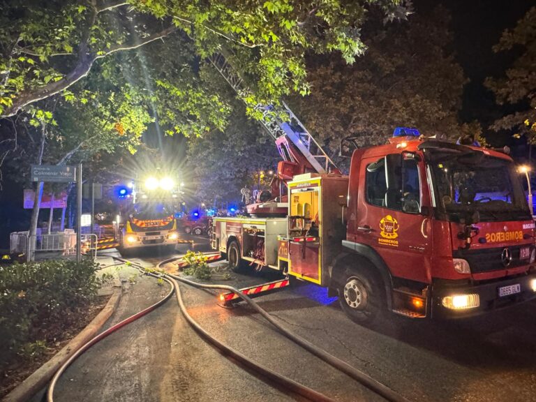 incendio en sector descubridores
