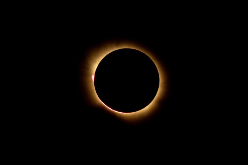 Dispositivo de seguridad durante el eclipse