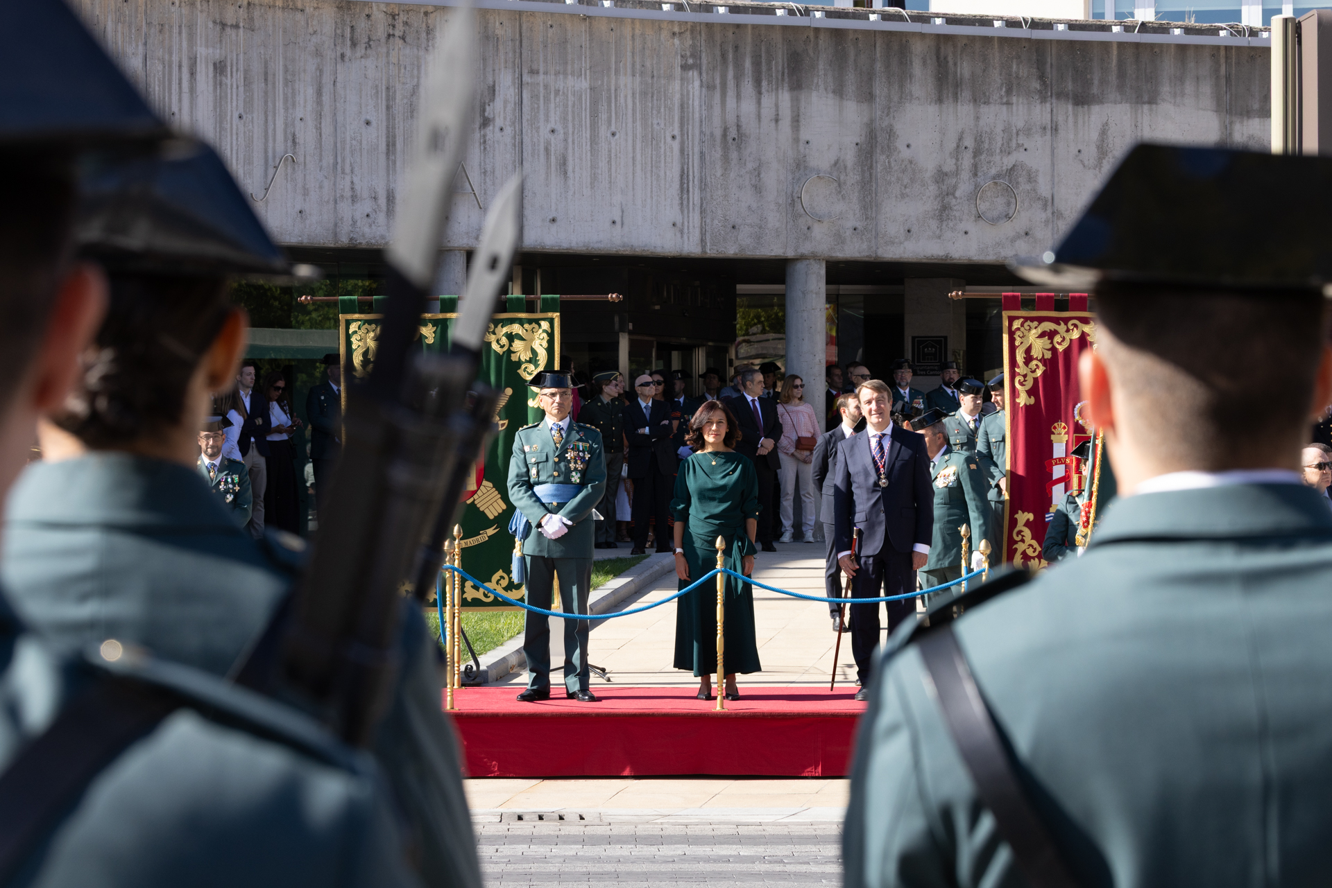 La Fiesta Nacional rinde homenaje a la Guardia Civil en Tres Cantos