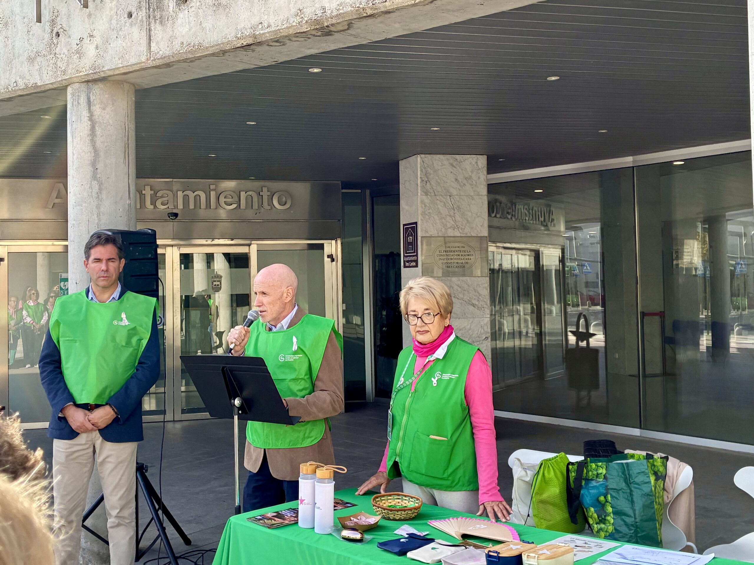 Cáncer de mama: manifiestos en Tres Cantos