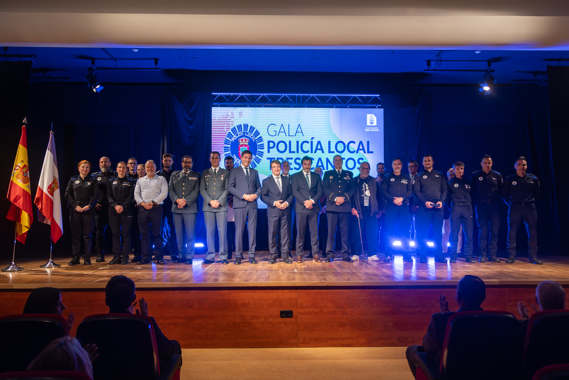 Policía Local de Tres Cantos entrega 32 distinciones